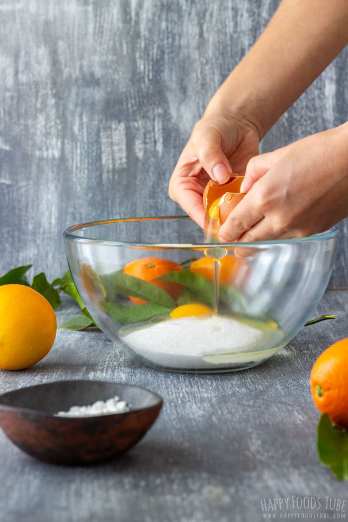 How to make Orange Bread Step 1