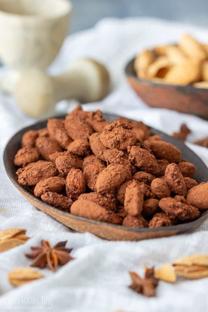 Spiced Cocoa Roasted Almonds