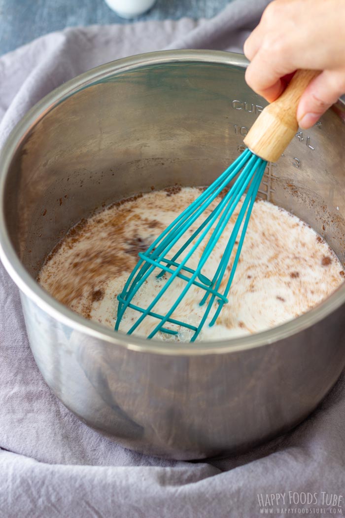 How to make Instant Pot Rice Pudding Step 3