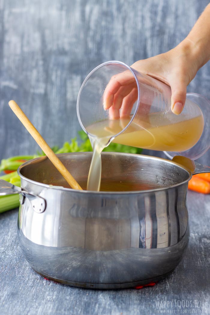 How to make Leftover Turkey Noodle Soup Step 1