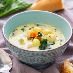 Creamy Instant Pot Chicken Gnocchi Soup