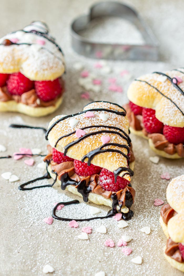 Heart Shaped Valentine’s Day Desserts