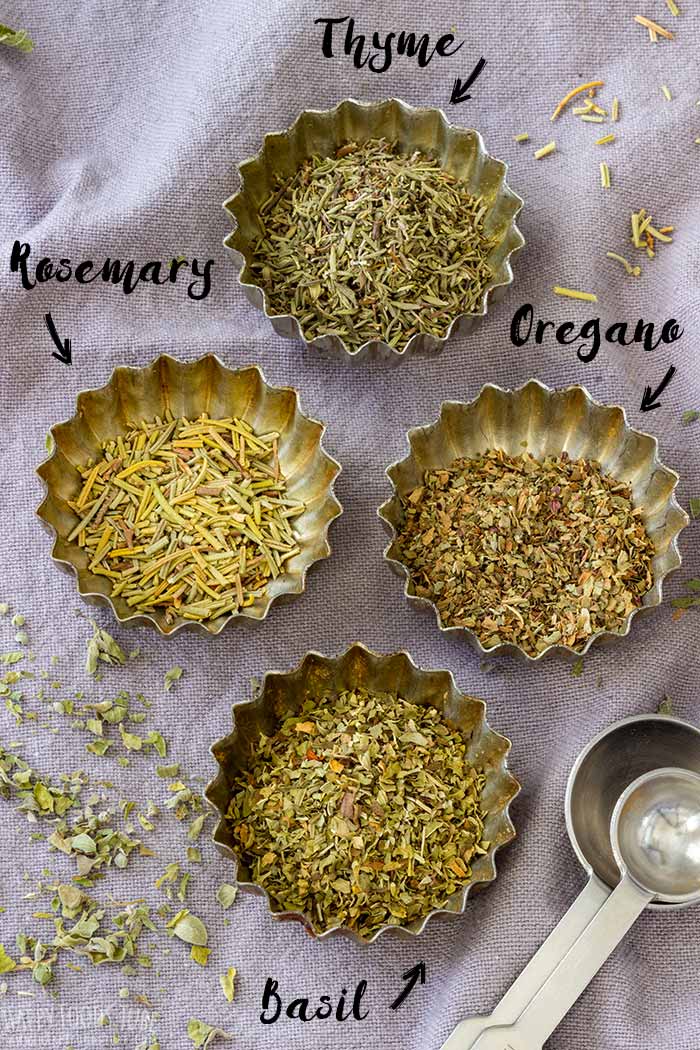 Homemade Italian Seasoning Ingredients