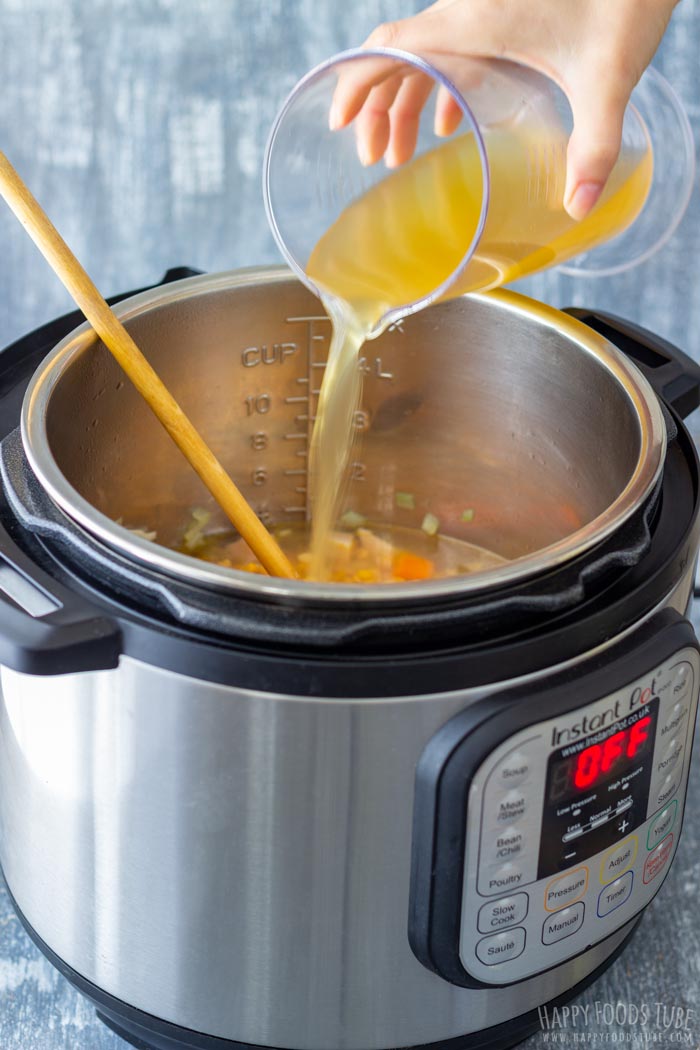 How to make Instant Pot Split Pea Soup Step 2