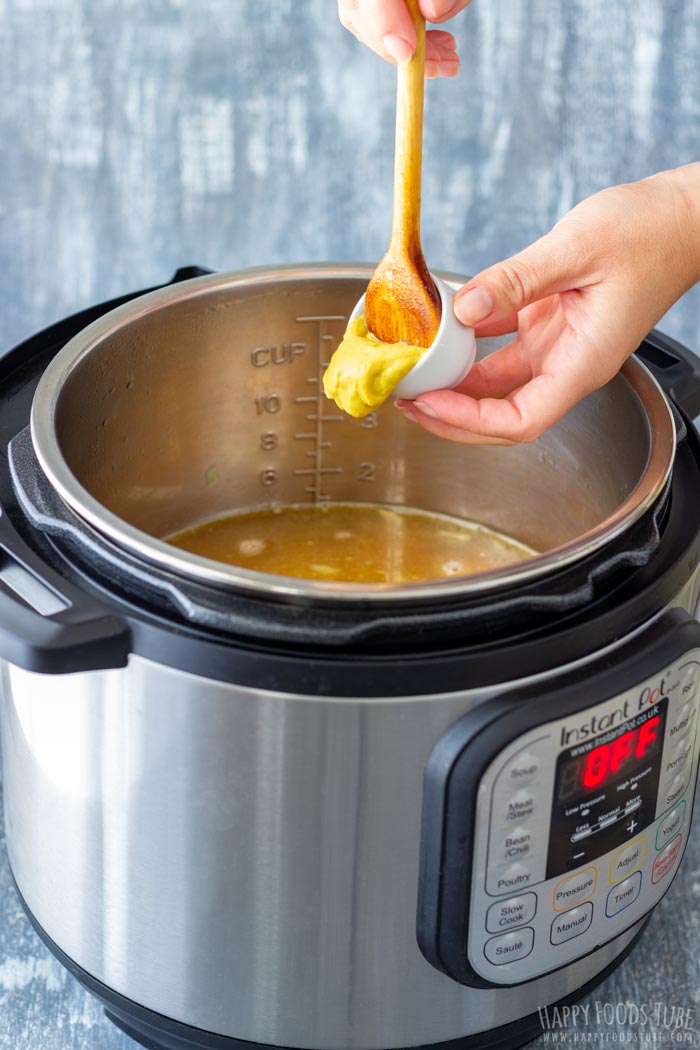 How to make Instant Pot Split Pea Soup Step 3