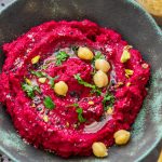 Best Roasted Beet Hummus