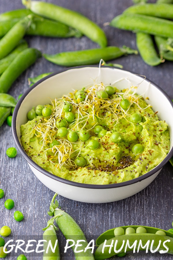Green Pea Hummus Recipe