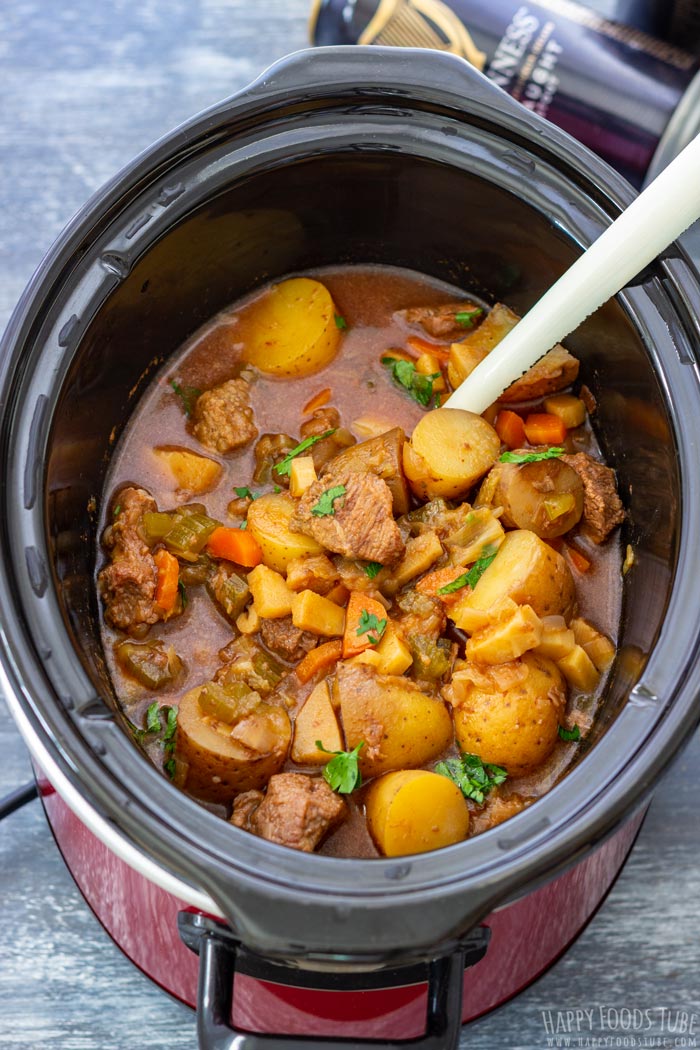 Hearty Slow Cooker Guinness Beef Stew