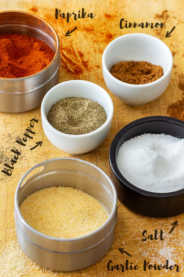 Homemade Dry Rub Ingredients