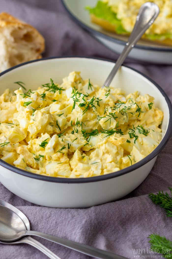 Homemade Egg Salad with Dill