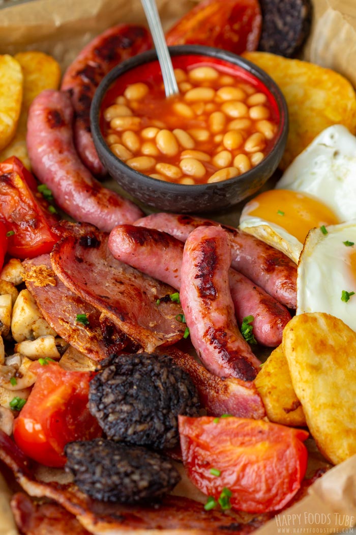 Homemade Full Irish Breakfast