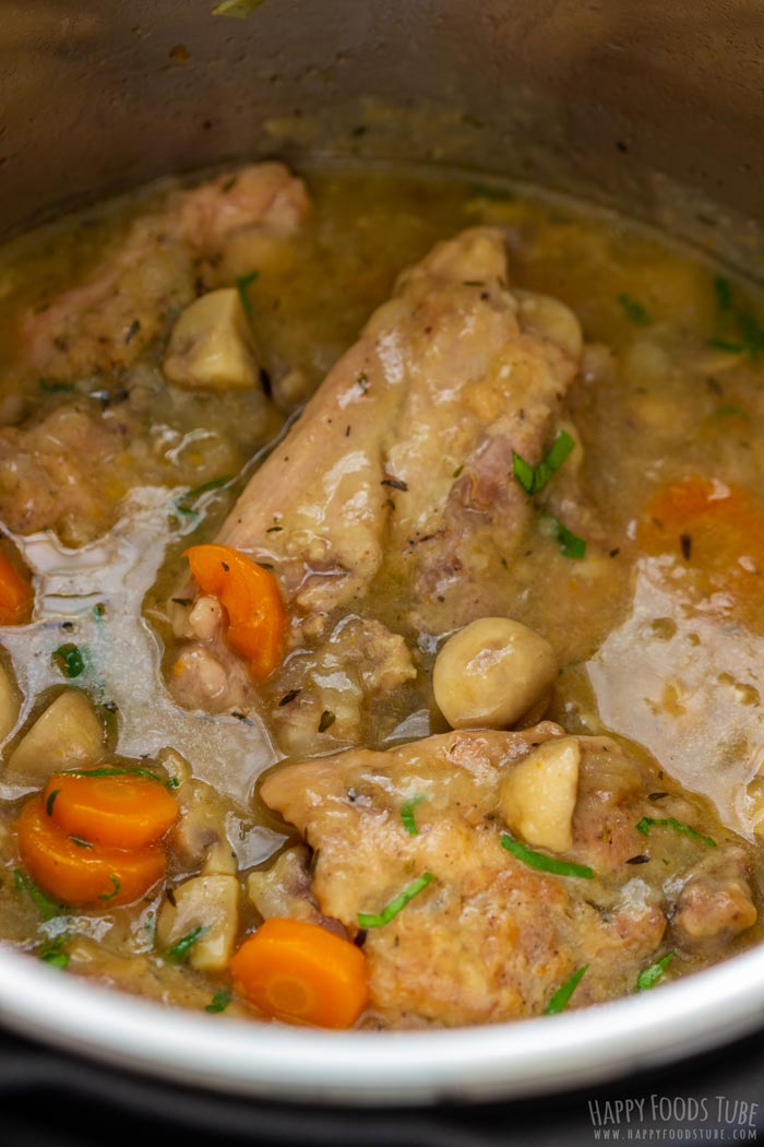 Instant Pot Chicken Chasseur for Dinner