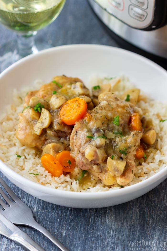 Instant Pot Chicken Chasseur Recipe Pressure Cooker Chicken Chasseur