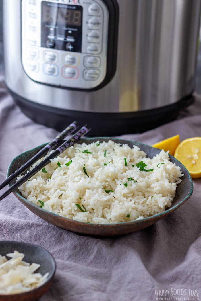 Instant Pot Pressure Cooker Coconut Rice