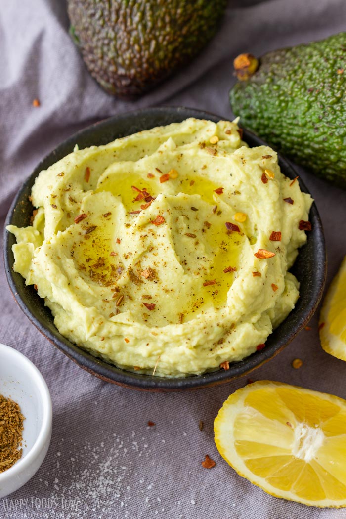 Tahini Free Avocado Hummus