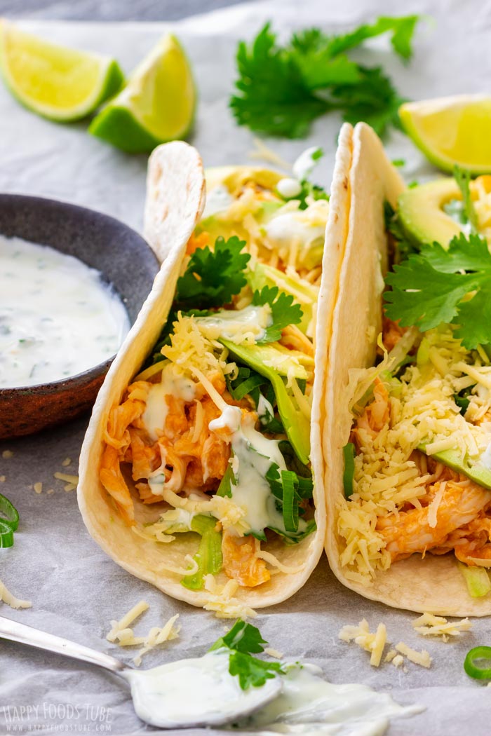 Buffalo Chicken Tacos