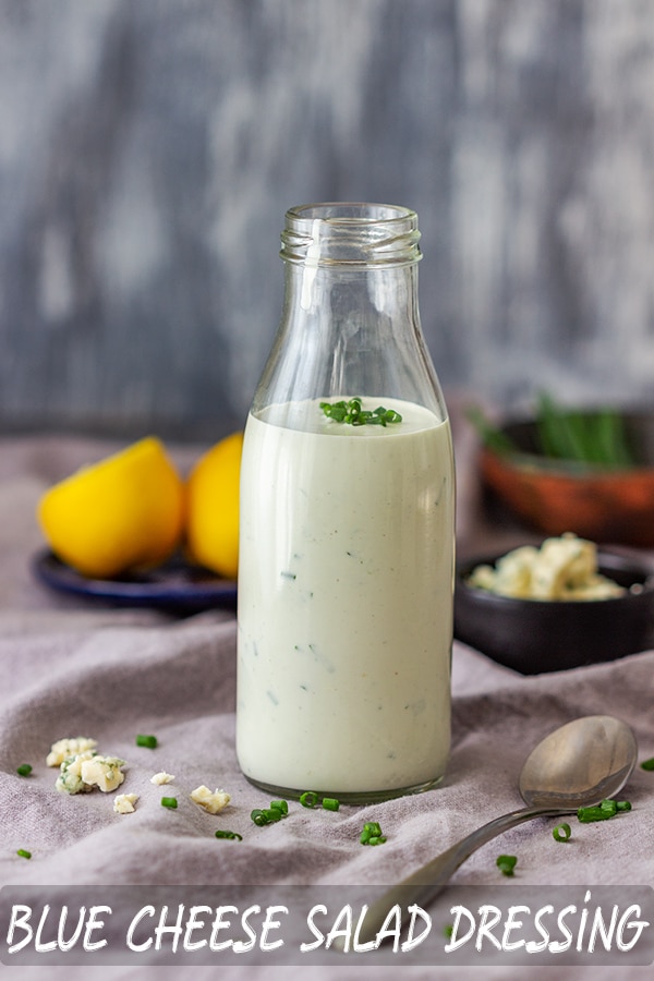 Easy Blue Cheese Salad Dressing Recipe