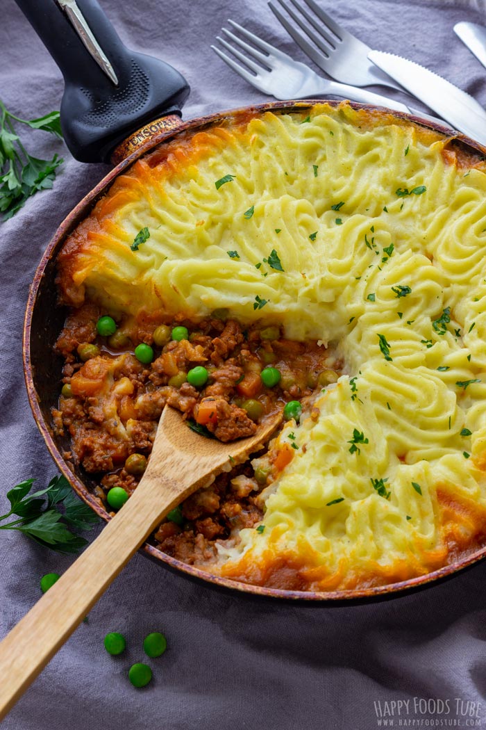 Easy Easy Shepherd’s Pie Recipe - Happy Foods Tube