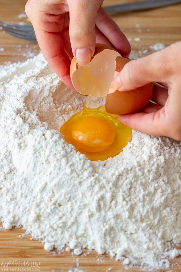 How to make Homemade Pasta Dough Step 1