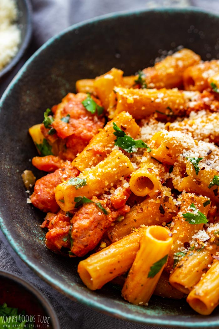 Homemade One Pot Sausage Pasta Bowl