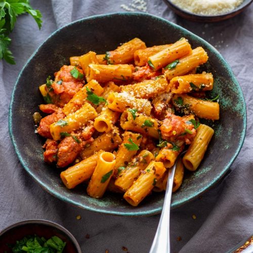 One Pot Sausage Pasta