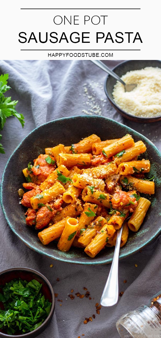 Quick and Easy One Pot Sausage Pasta Recipe
