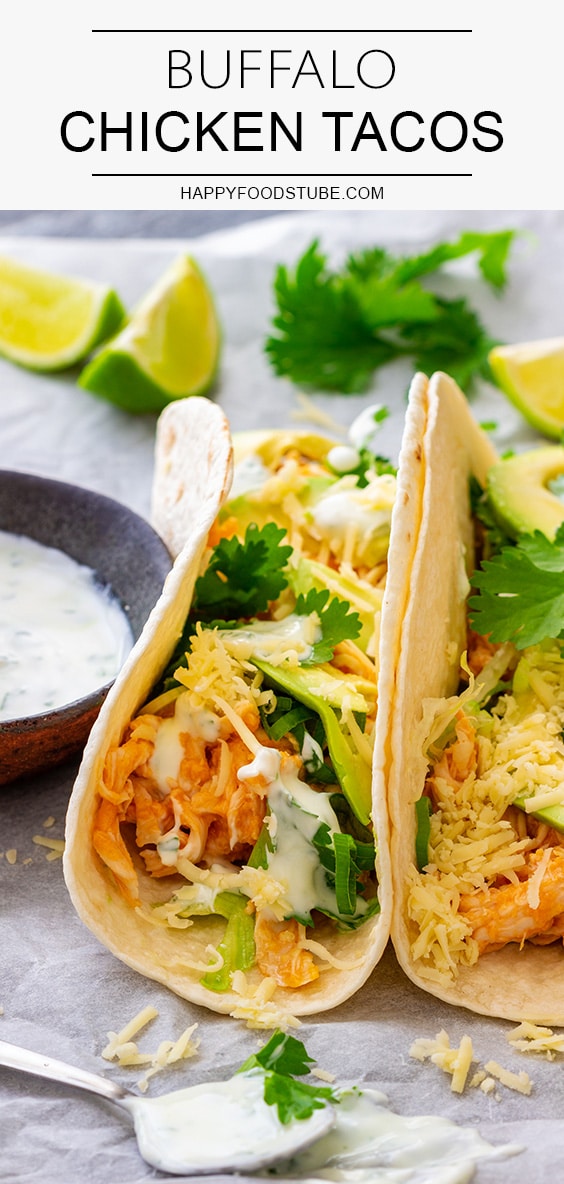 Best Homemade Buffalo Chicken Tacos Recipe