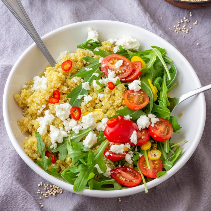 Best Cold Quinoa Salad