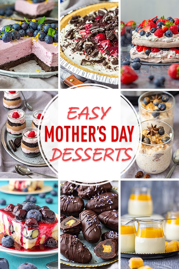 Easy Mother’s Day Desserts Recipes