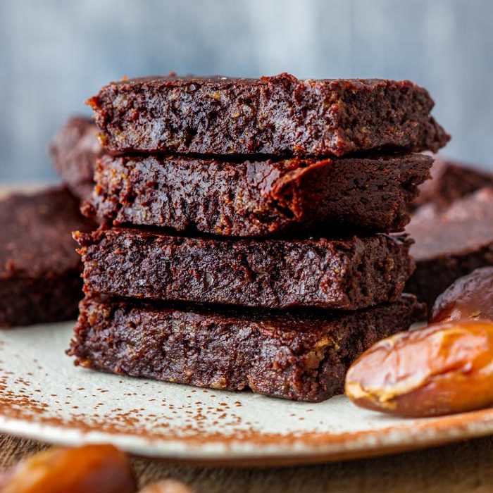 Vegan Peanut Butter Banana Brownies