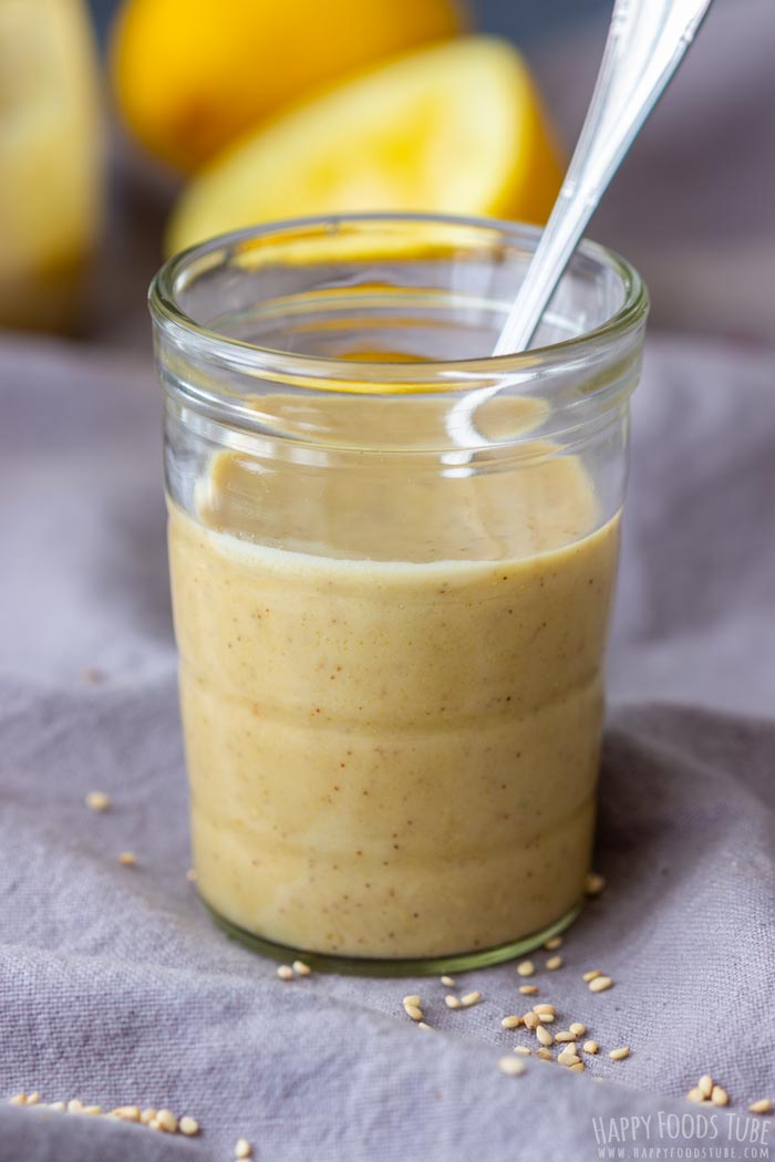 Lemon Tahini Dressing Sauce