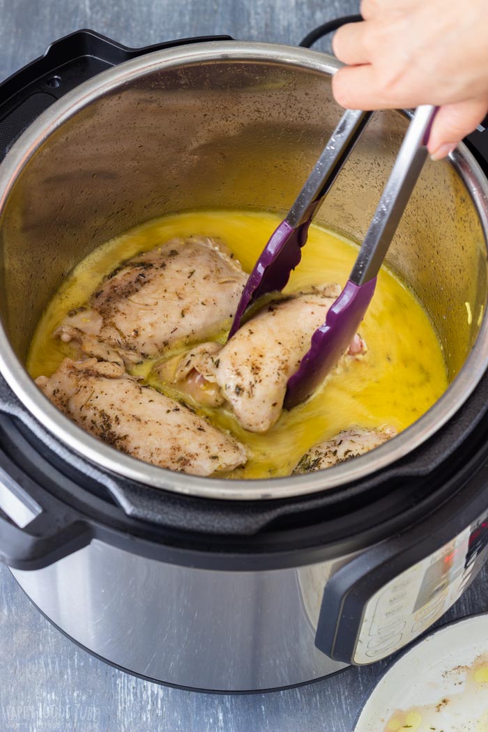 Step by Step How to Make Instant Pot Honey Mustard Chicken 2