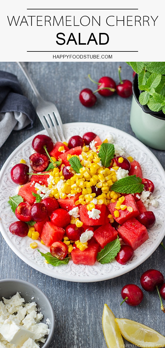 Easy Watermelon Feta Salad Recipe