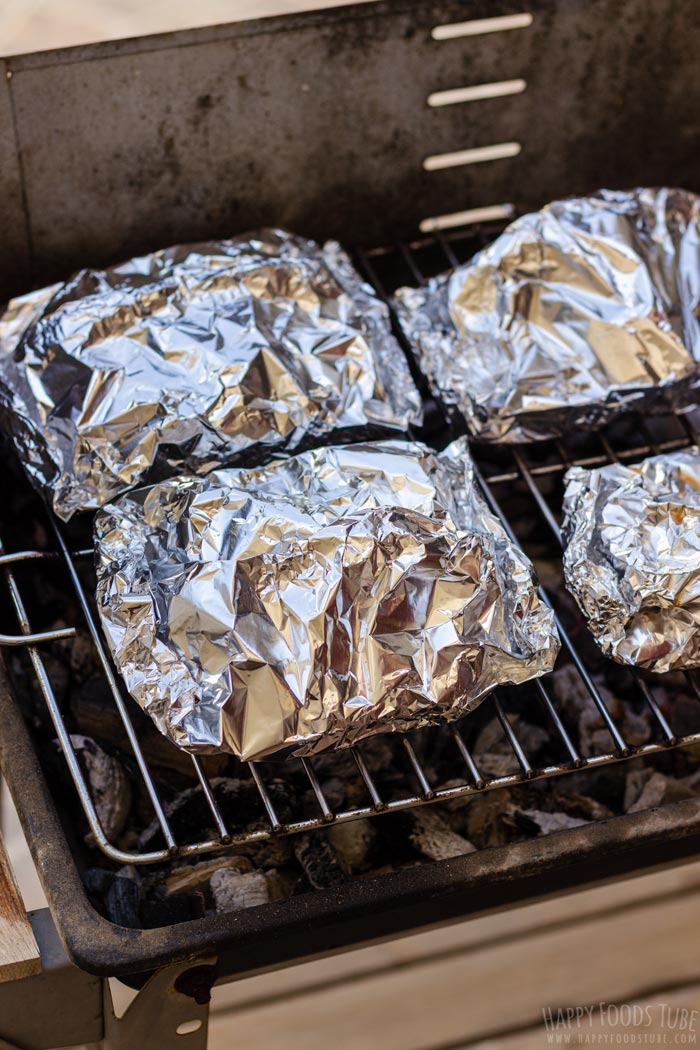 Campfire Potatoes in Foil on the Grill