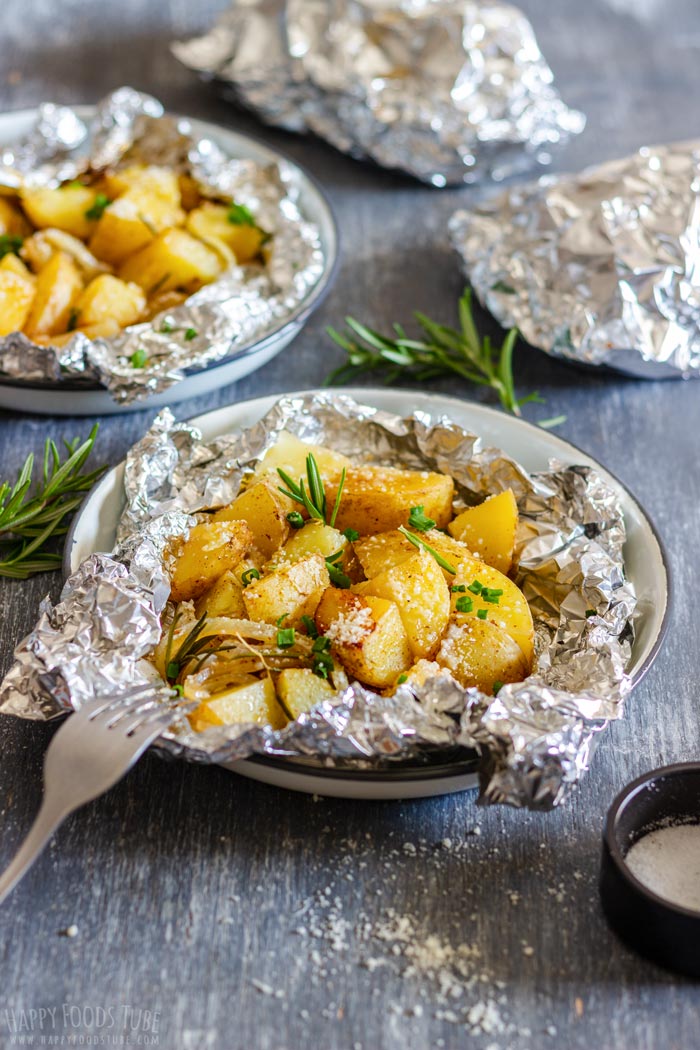 Best Foil Potatoes (Baked in Oven) Recipe