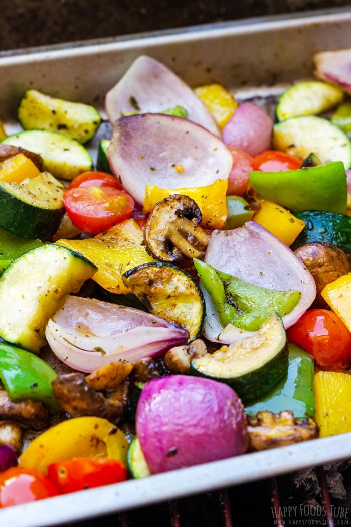 Colorful Mediterranean Grilled Vegetables