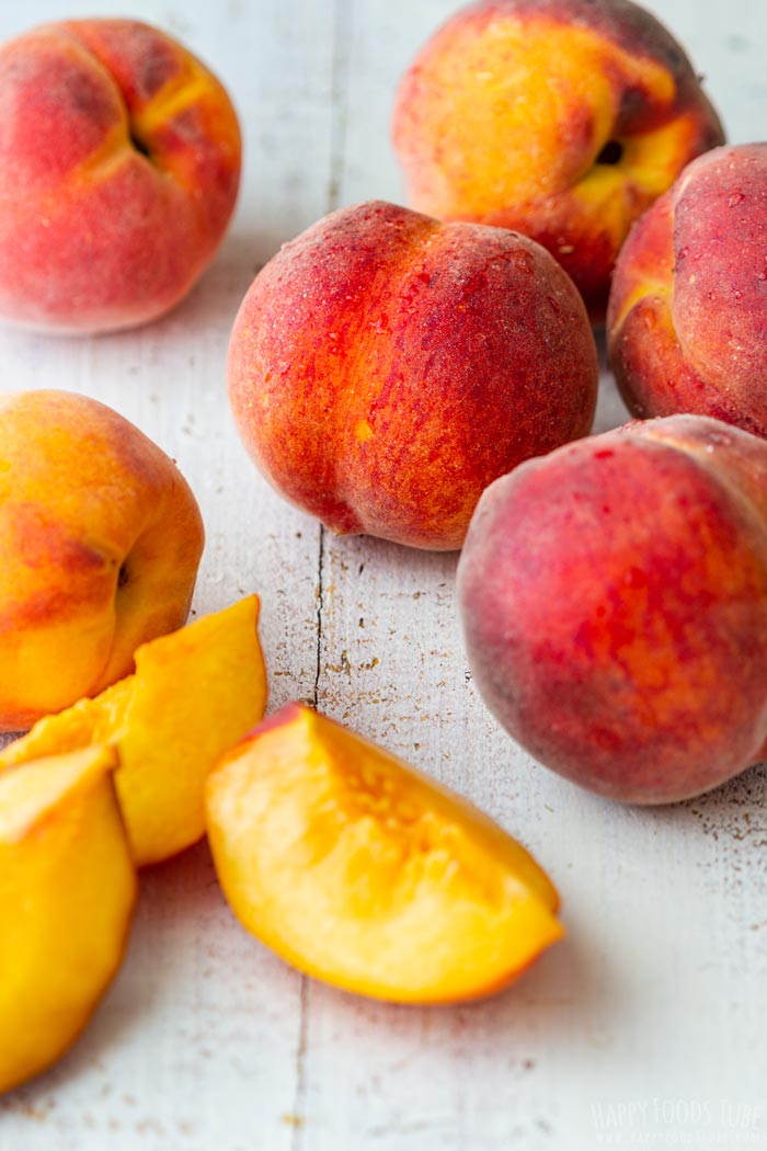 Fresh Peaches for Jam Making