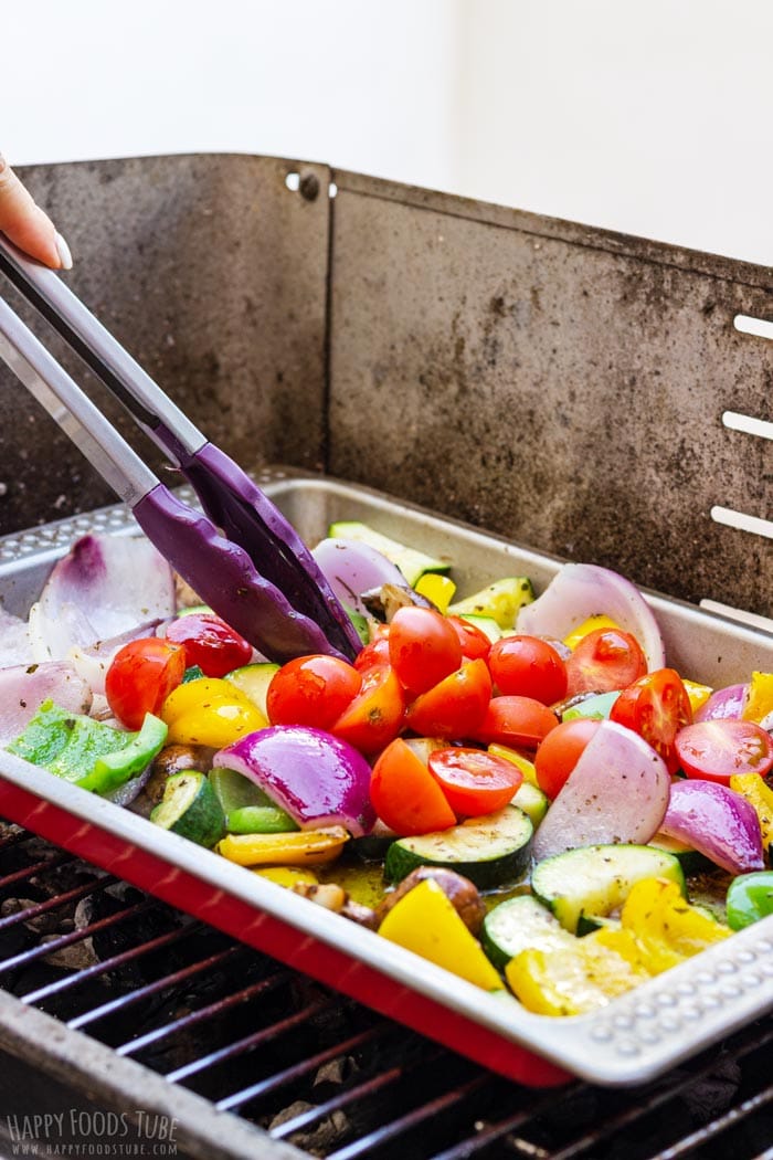 Grilling Vegetables Outdoor