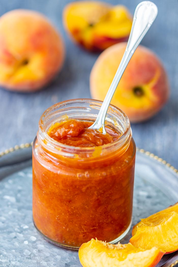 Instant Pot Pressure Cooker Peach Jam