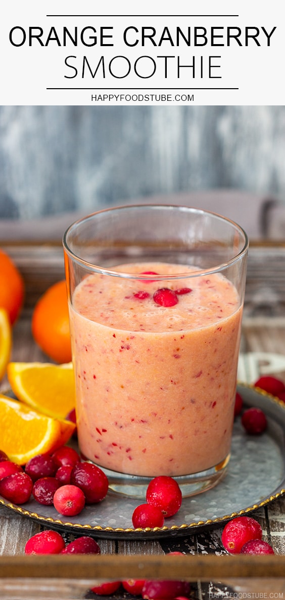 Orange Cranberry Smoothie Recipe