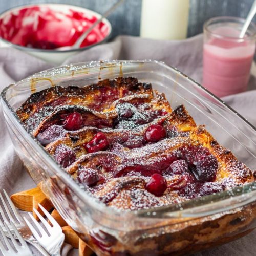 Panettone French Toast Casserole