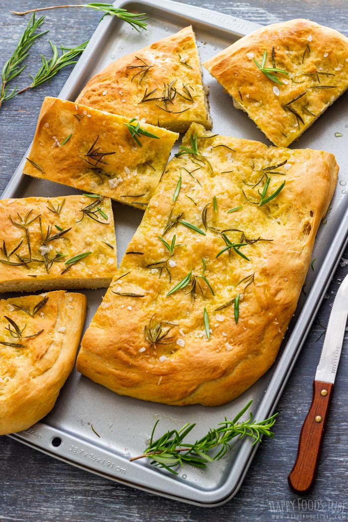 Sea Salt Rosemary Focaccia