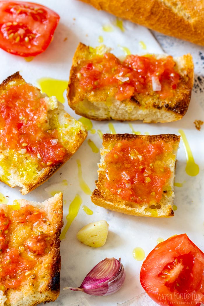 Spanish Garlic Tomato Toast