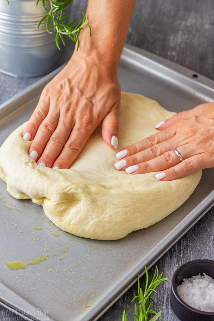 Step by Step How to Make Focaccia Bread 1
