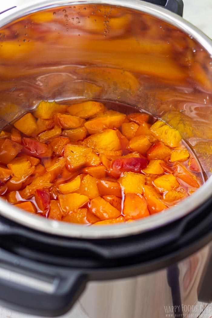 Step by Step How to Make Instant Pot Peach Jam 2