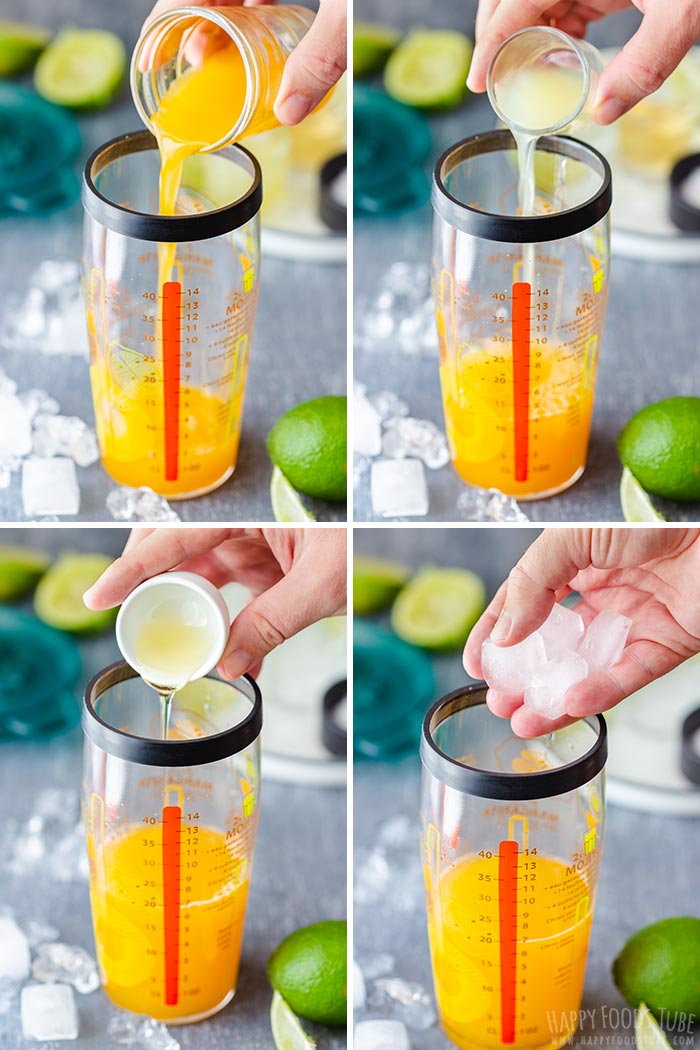 Step by Step How to Make Orange Margarita