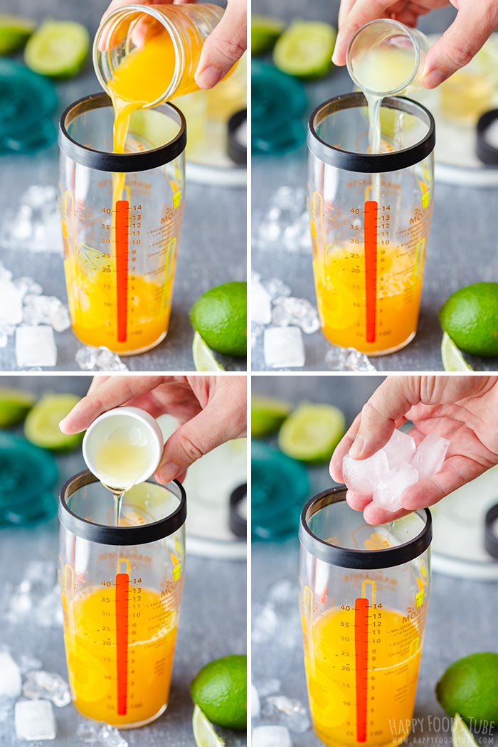 Step by Step How to Make Orange Margarita