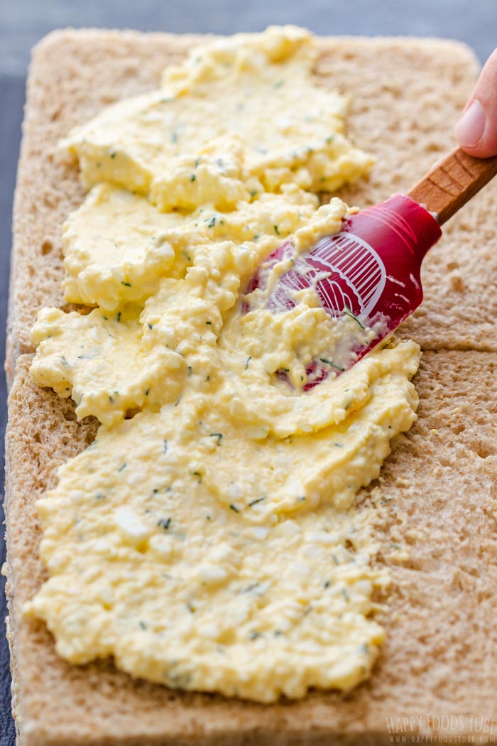 How to Make Smoked Salmon Sandwich Cake Step 2 - Fillings