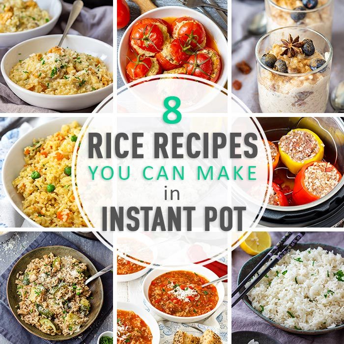 Easy Rice Recipes You Can Make in Instant Pot