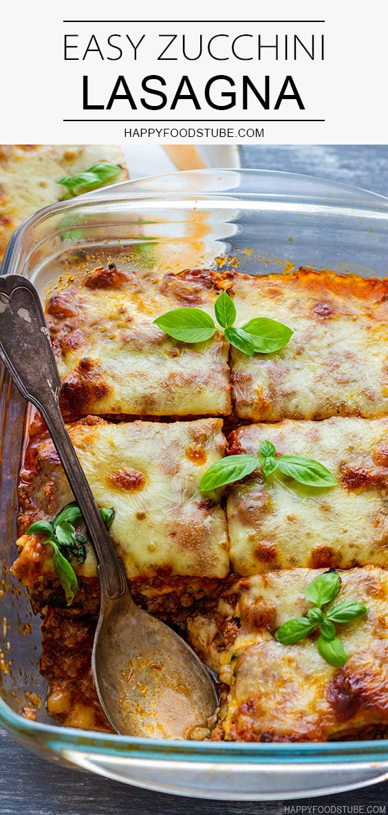 Easy Zucchini Lasagna Recipe